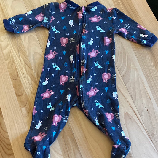Pyjama à pattes - Georges - 3-6 mois