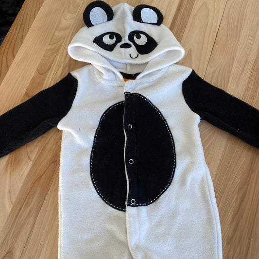 Costume de panda (polar) - 6-9 mois