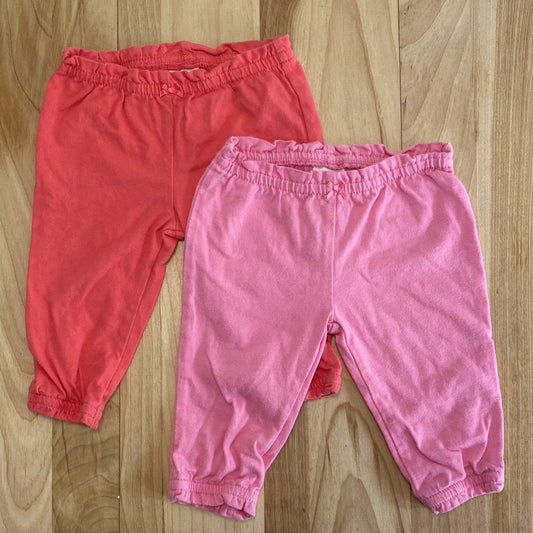 Lot (2) Pants - Carters - NB