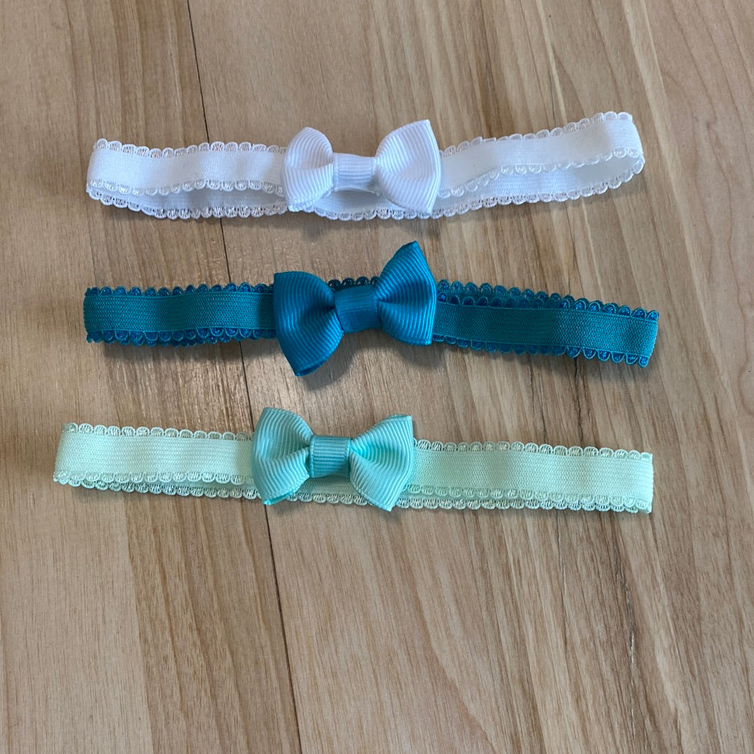 Set (3) Headbands - Small